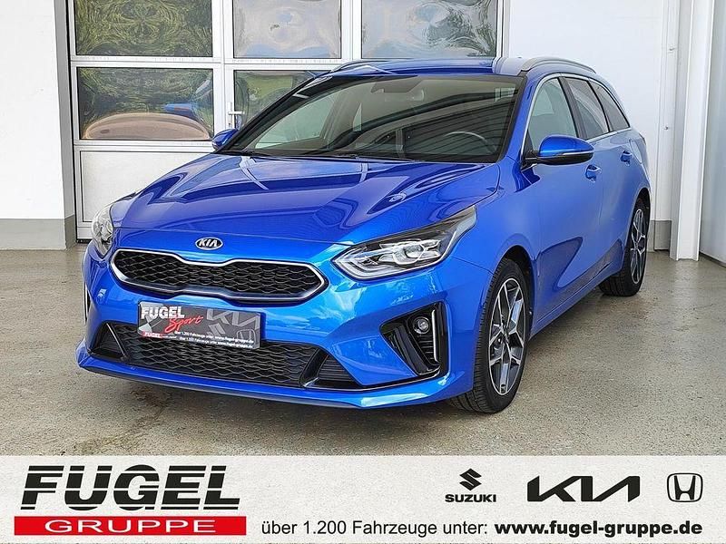 Blau Gebraucht 2020 Kia Ceed Sportswagon GT-Line Kombi | 17.868 € (Fairer Preis) - Bild 1/4