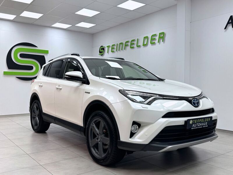 Weiß Gebraucht 2016 Toyota RAV4 Hybrid SUV | 19.490 € (Fairer Preis) - Bild 1/4