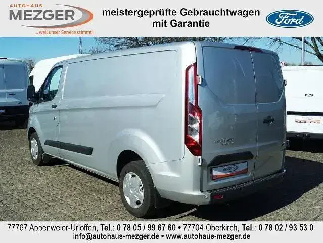 Gebraucht Ford Transit Custom Trend 105 PS (77 kW) 2021 Polarsilber metallic Van / Kleinbus