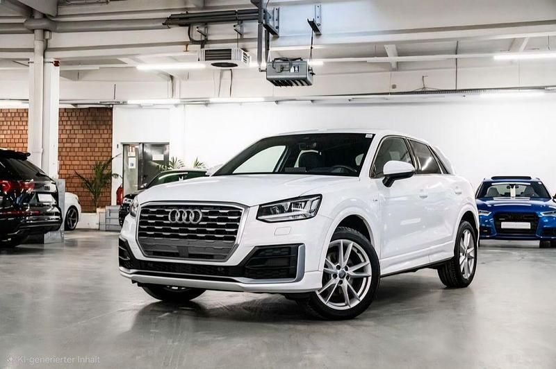 Weiß Gebraucht 2018 Audi Q2 S-Line SUV | 17.499 € (Fairer Preis) - Bild 1/4