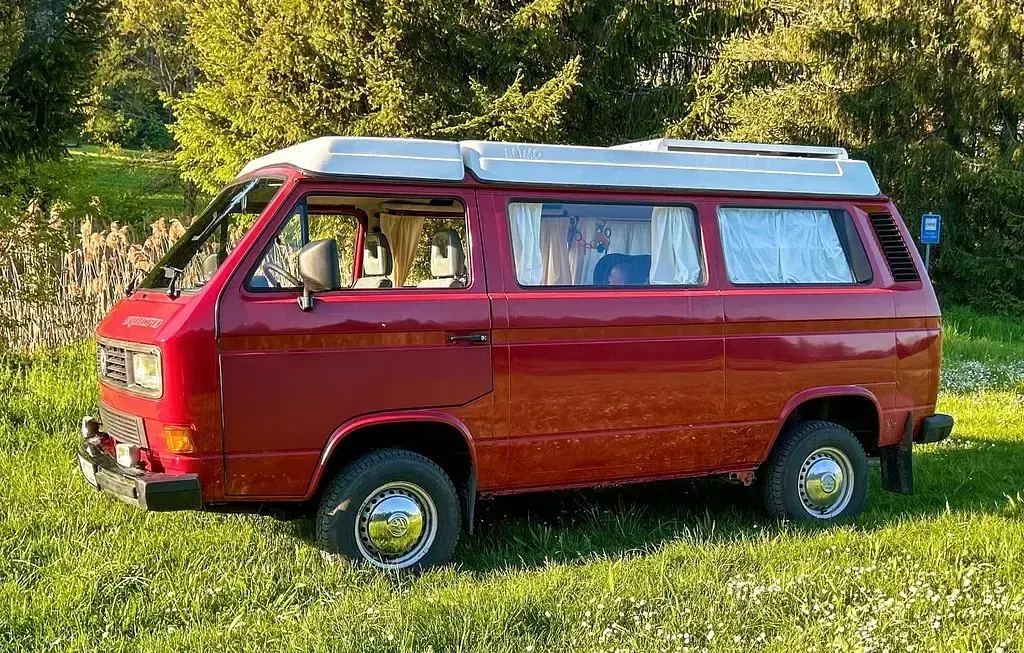Gebraucht VW T3 69 PS (50 kW) 1992 Rot Van