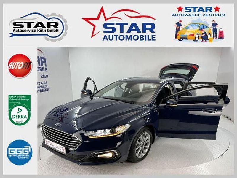 Blau Gebraucht 2020 Ford Mondeo Titanium Limousine | 16.240 € (Fairer Preis) - Bild 1/4