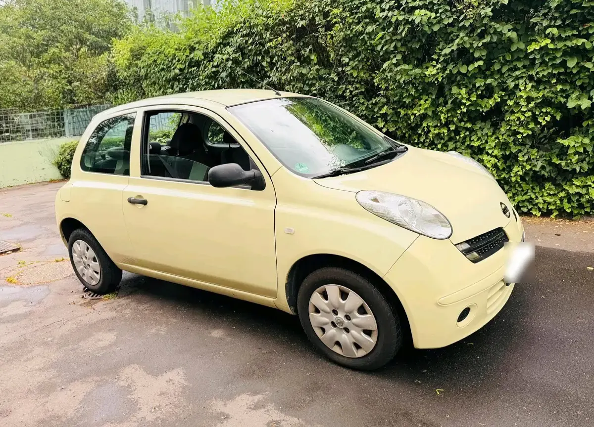 Gebraucht Nissan Micra 65 PS (47 kW) 2005 Gelb Kleinwagen