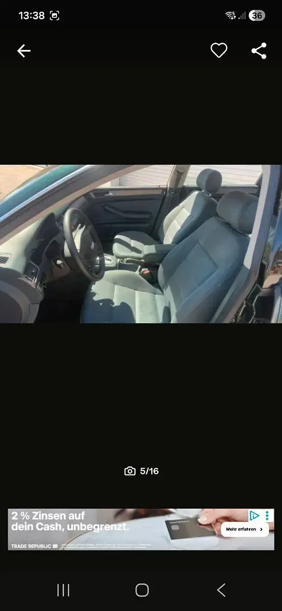 Gebraucht Audi A6 165 PS (121 kW) 1997 Grün Limousine