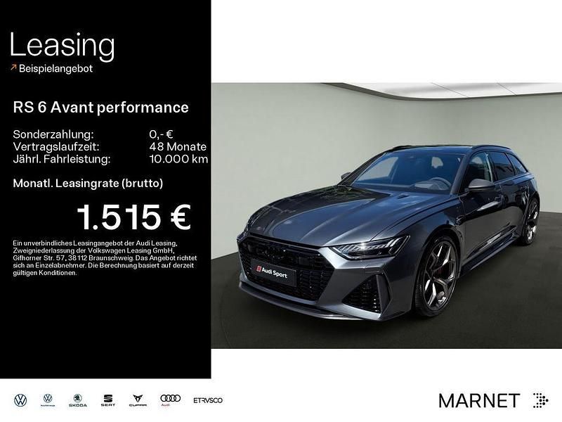Gebraucht Audi RS6 Performance 630 PS (463 kW) 2025 Daytonagrau perleffekt Kombi