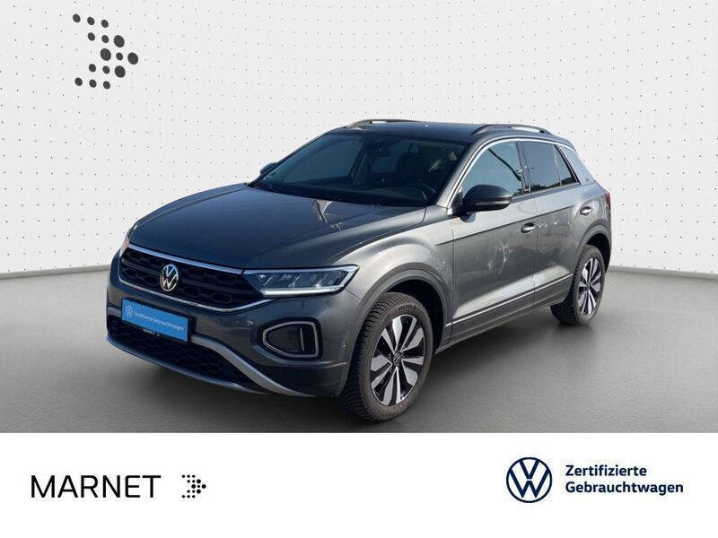 Indiumgrau metallic Gebraucht 2024 VW T-Roc Move SUV | 29.930 € (Fairer Preis) - Bild 1/3