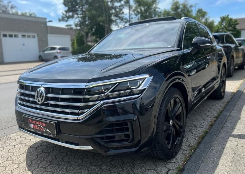 Deep black perleffekt Gebraucht 2019 VW Touareg R-line SUV | 46.990 € - Bild 1/4