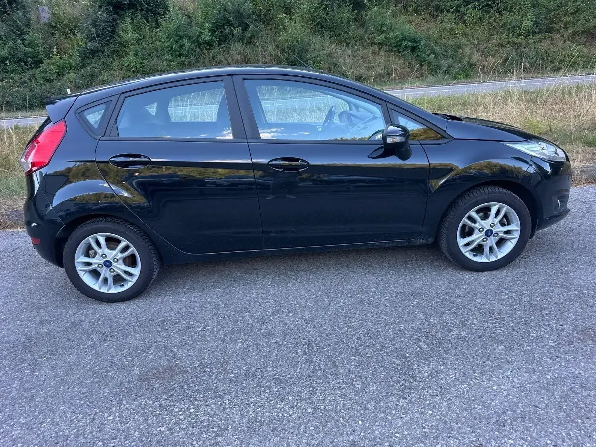 Gebraucht Ford Fiesta Trend 80 PS (58 kW) 2015 Schwarz Kleinwagen
