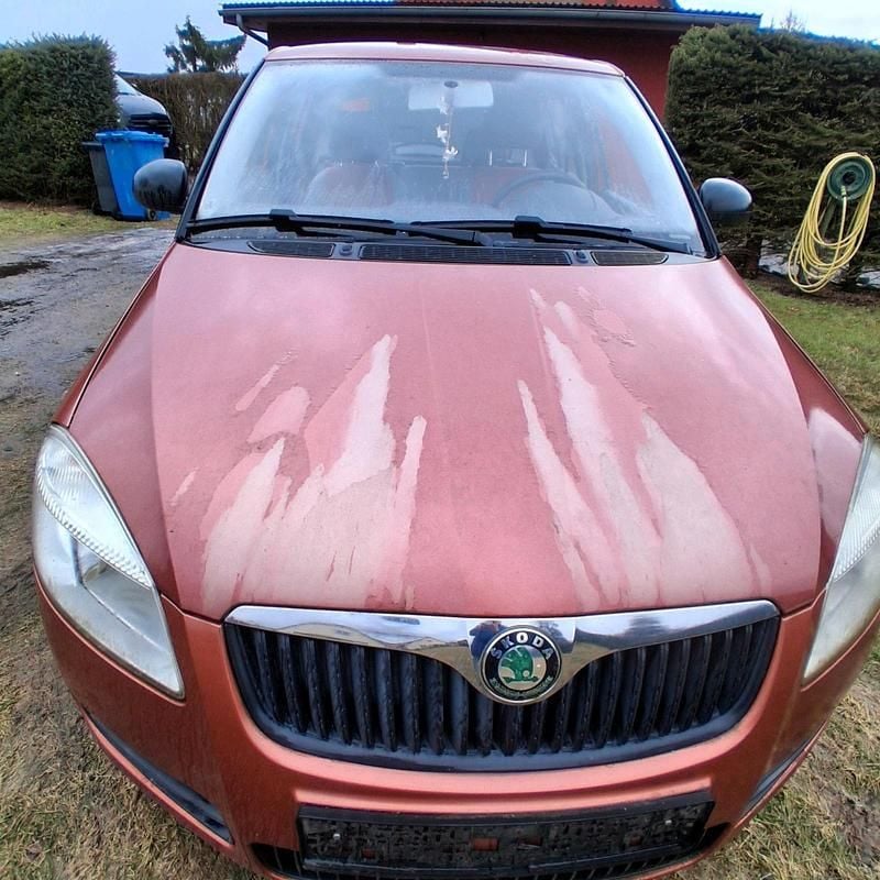 Gebraucht Skoda Fabia 60 PS (44 kW) 2008 Orange Limousine