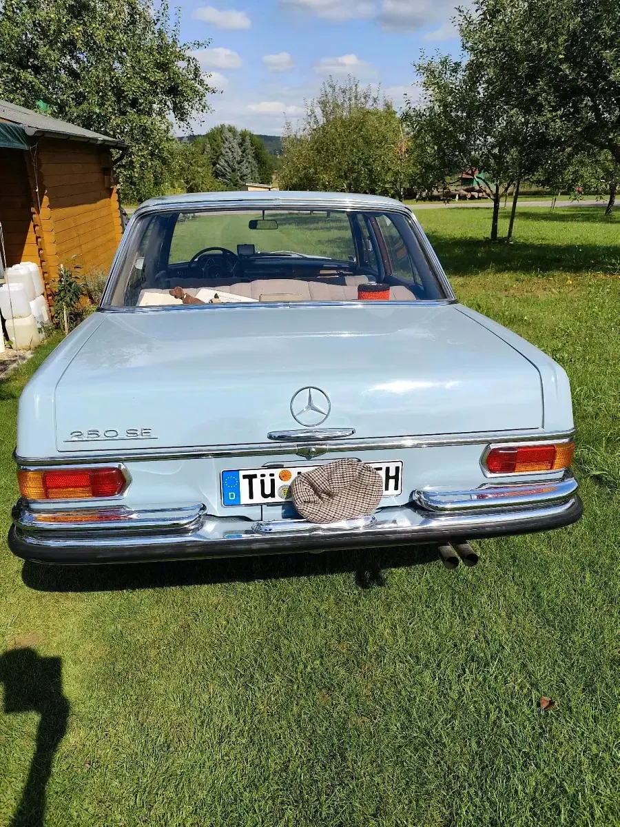 Gebraucht Mercedes 250 SE 150 PS (110 kW) 1968 Blau Limousine