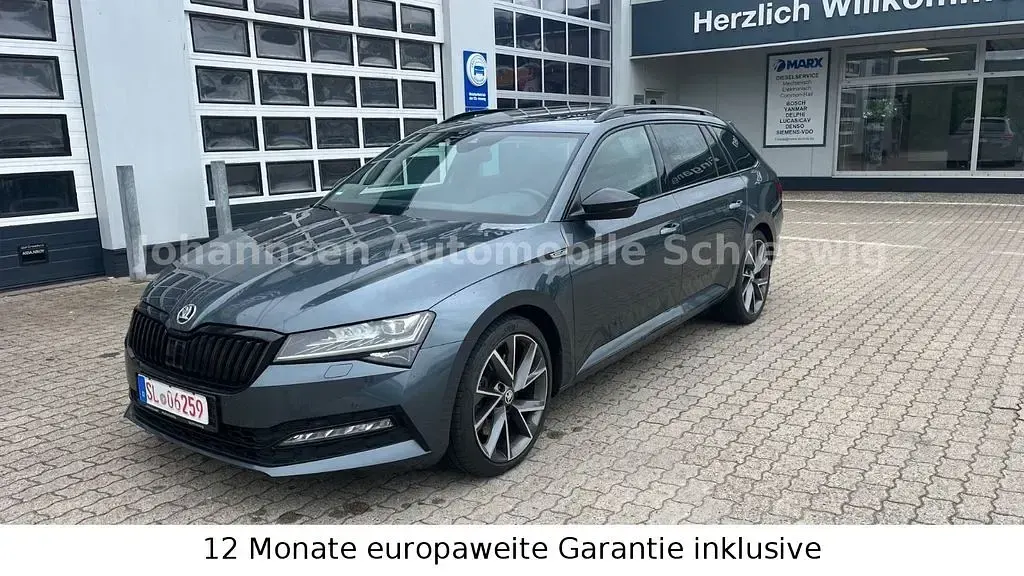 Gebraucht Skoda Superb SportLine 272 PS (200 kW) 2020 Grau Limousine
