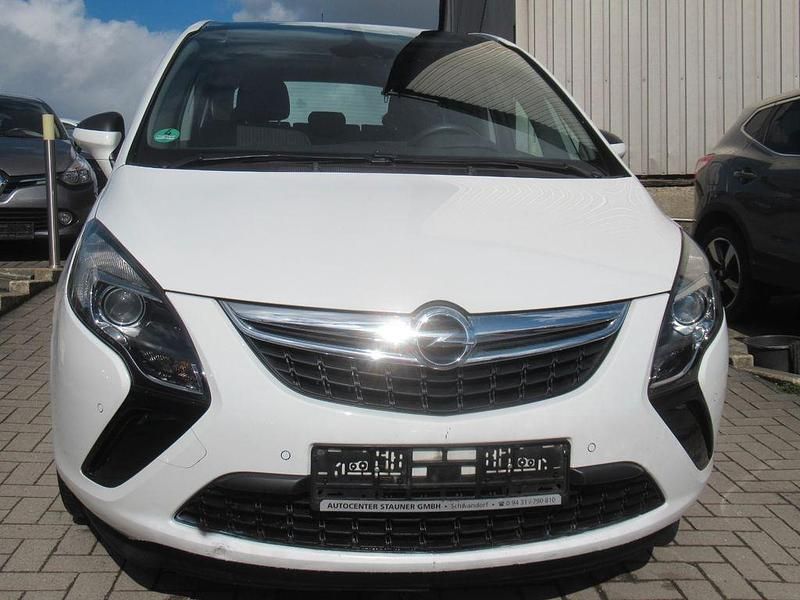 Gebraucht Opel Zafira Tourer Edition 120 PS (88 kW) 2016 Weiß Van / Kleinbus