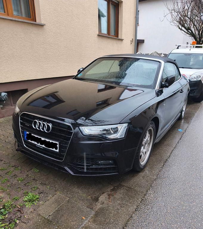 Gebraucht Audi A5 Cabriolet S-Line 230 PS (169 kW) 2015 Schwarz Cabrio