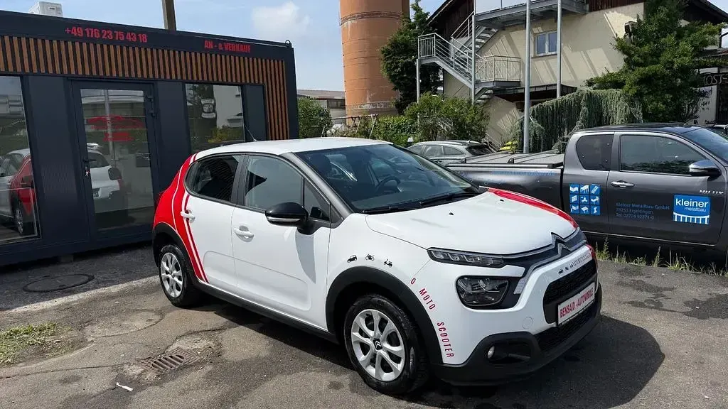 Gebraucht Citroën C3 Feel 102 PS (75 kW) 2021 Weiß Kleinwagen
