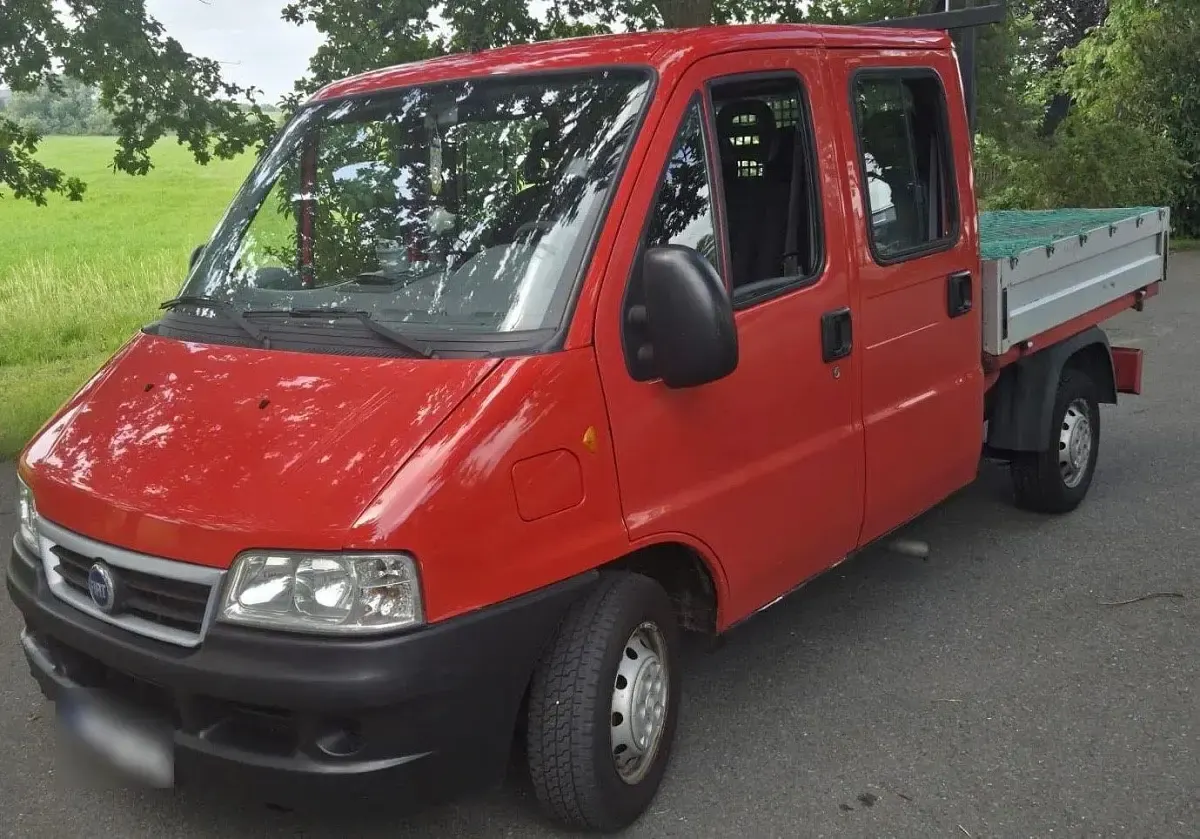 Gebraucht Fiat Ducato 84 PS (61 kW) 2005 Rot Van