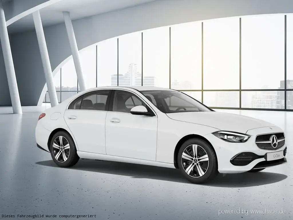 Gebraucht Mercedes C180 Avantgarde 170 PS (125 kW) 2025 Unilack polarweiß Limousine