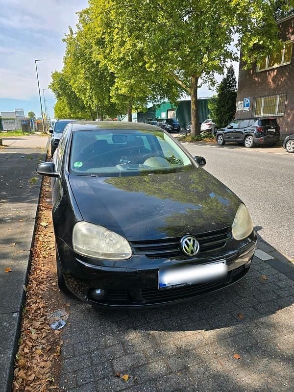 Schwarz Gebraucht 2006 VW Golf V Limousine | 1.000 € (Superpreis) - Bild 1/4
