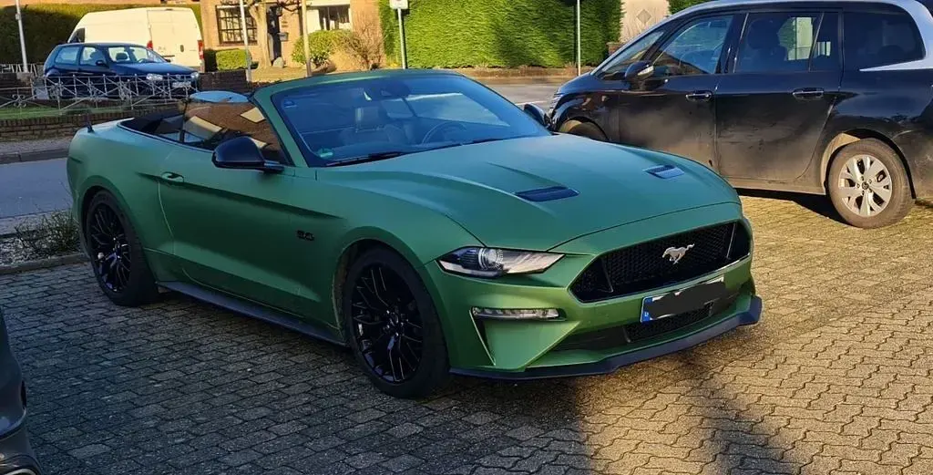 Gebraucht Ford Mustang GT 450 PS (330 kW) 2020 Schwarz Cabrio