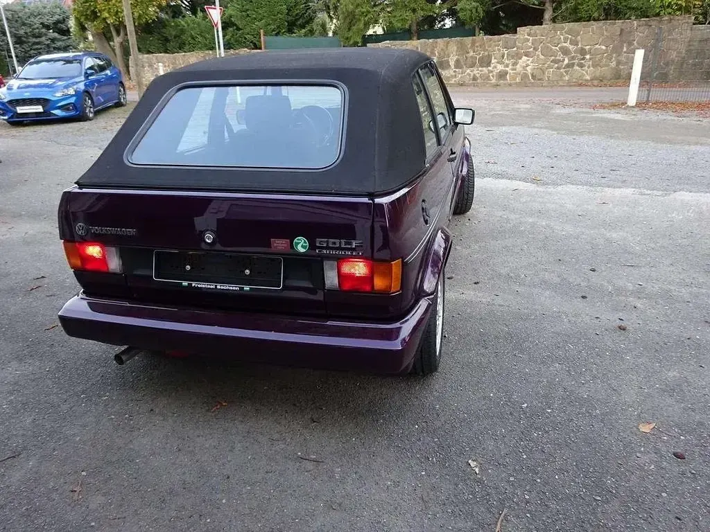 Gebraucht VW Golf Cabriolet 98 PS (72 kW) 1992 Violett Cabrio