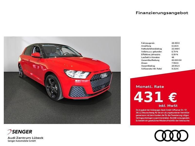 Rot Neu 2025 Audi A1 Sportback Sport Kleinwagen | 28.490 € (Fairer Preis) - Bild 1/4