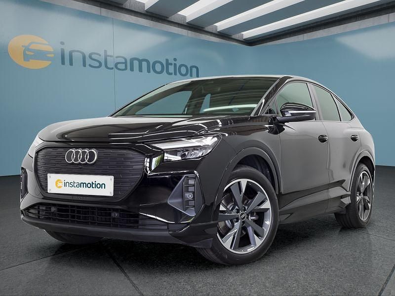 Schwarz Gebraucht 2022 Audi Q4 Sportback e-tron SUV | 28.699 € (Teuer) - Bild 1/4