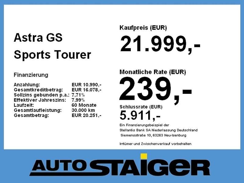 Gebraucht Opel Astra 131 PS (96 kW) 2024 Grau/typ aussenverkleidung met Kombi