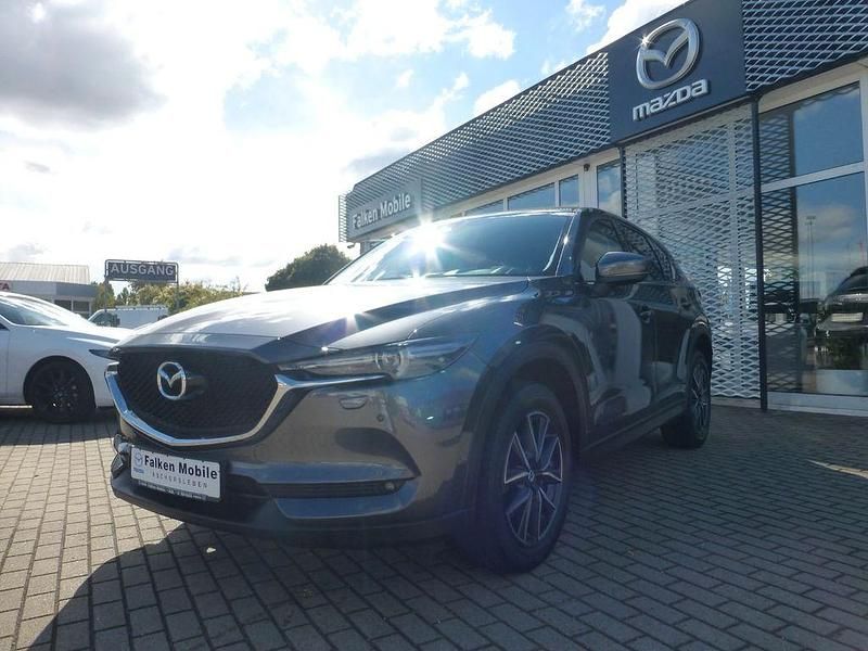Grau Gebraucht 2018 Mazda CX-5 Sports-Line SUV | 17.490 € (Fairer Preis) - Bild 1/4