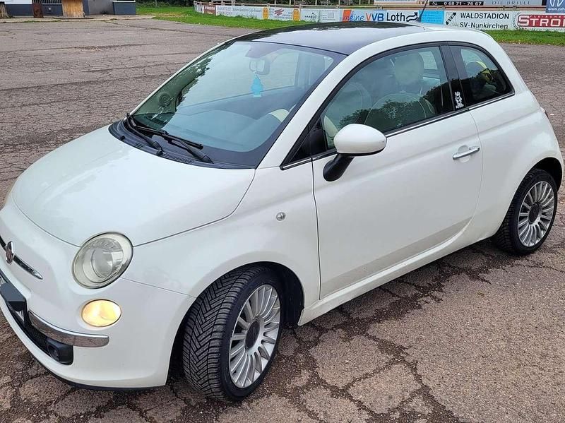Weiß Gebraucht 2008 Fiat 500 Kleinwagen | 4.150 € (Fairer Preis) - Bild 1/4
