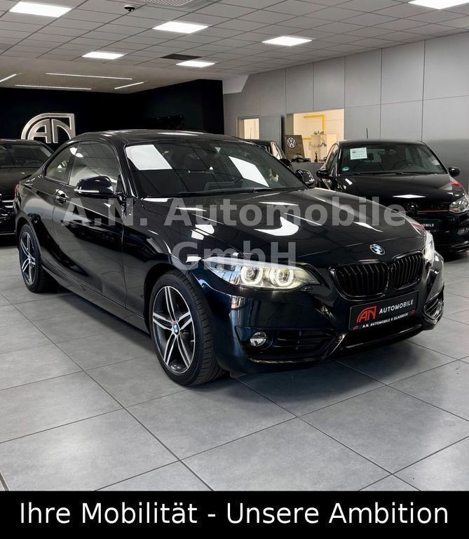 Schwarz Gebraucht 2020 BMW 218 Sport Line Coupé | 19.900 € (Fairer Preis) - Bild 1/4