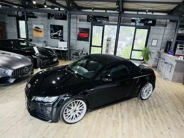 Gebraucht Audi TT Roadster S-Line 230 PS (169 kW) 2015 Mythosschwarz metallic Cabrio