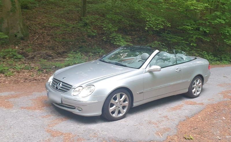 Gebraucht Mercedes CLK200 Elegance 163 PS (119 kW) 2003 Silber Cabrio
