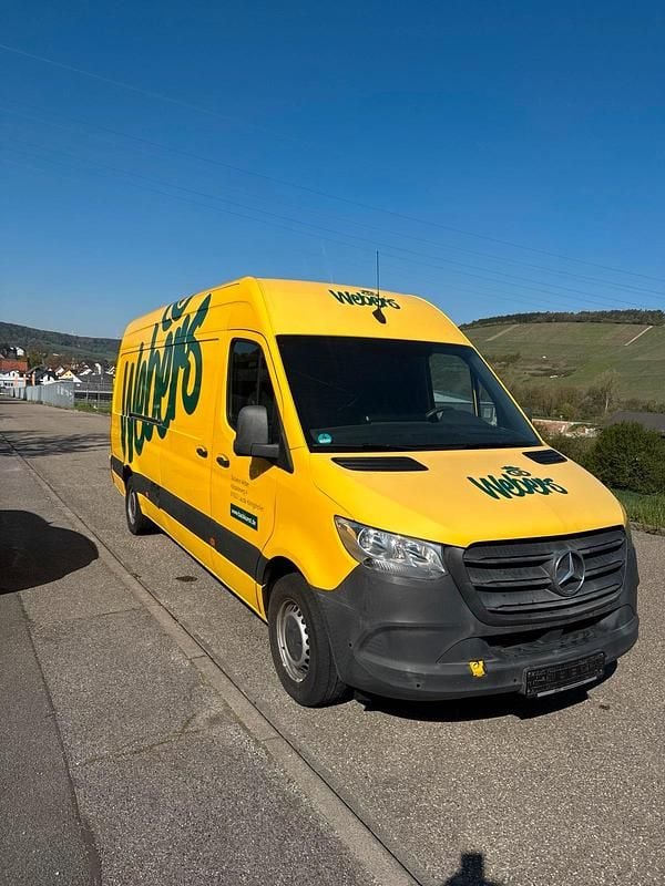 Occasion Mercedes Sprinter 114 ch (83 kW) 2019 Jaune Van