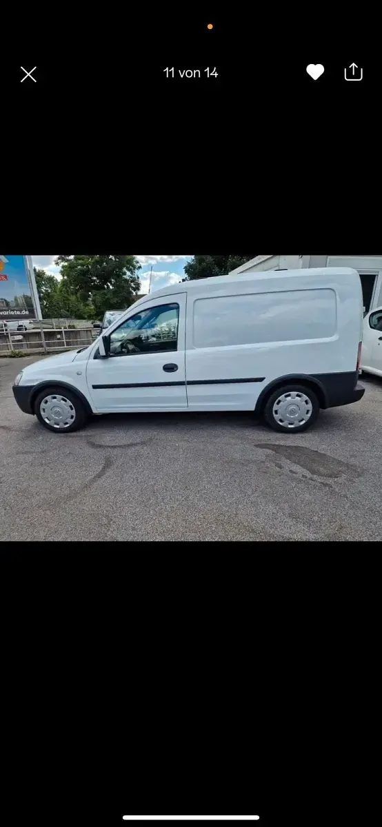 Gebraucht Opel Combo 66 PS (48 kW) 2011 Weiß Van / Kleinbus