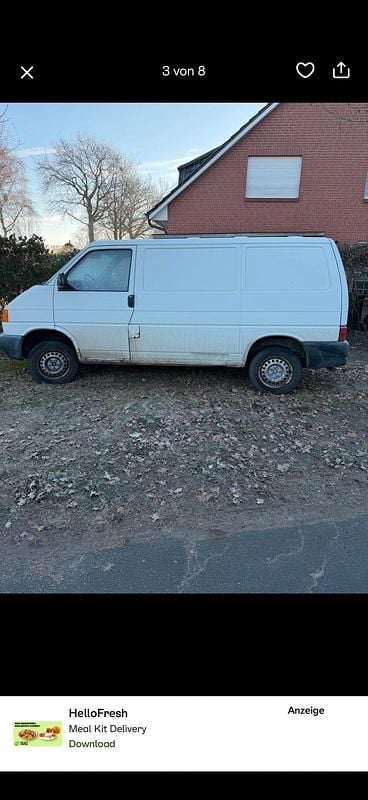 Gebraucht VW Transporter 69 PS (50 kW) 2001 Weiß Van