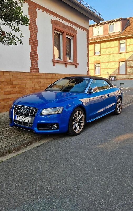 Blau Gebraucht 2010 Audi S5 Cabriolet Cabrio | 19.900 € (Fairer Preis) - Bild 1/4