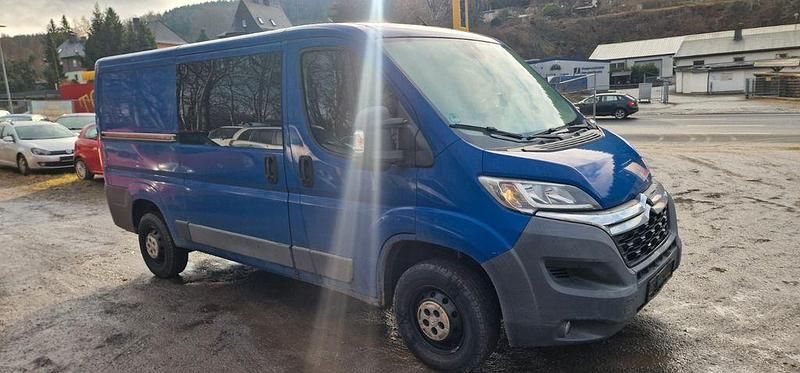 Gebraucht Citroën Jumper Profi 150 PS (110 kW) 2014 Blau Van / Kleinbus