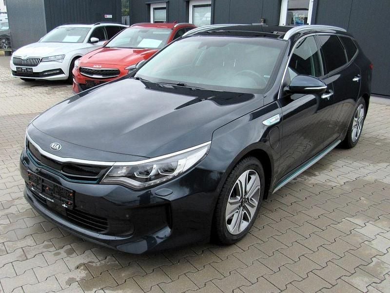 Blau Gebraucht 2018 Kia Optima Hybrid Spirit Limousine | 16.400 € (Guter Preis) - Bild 1/4