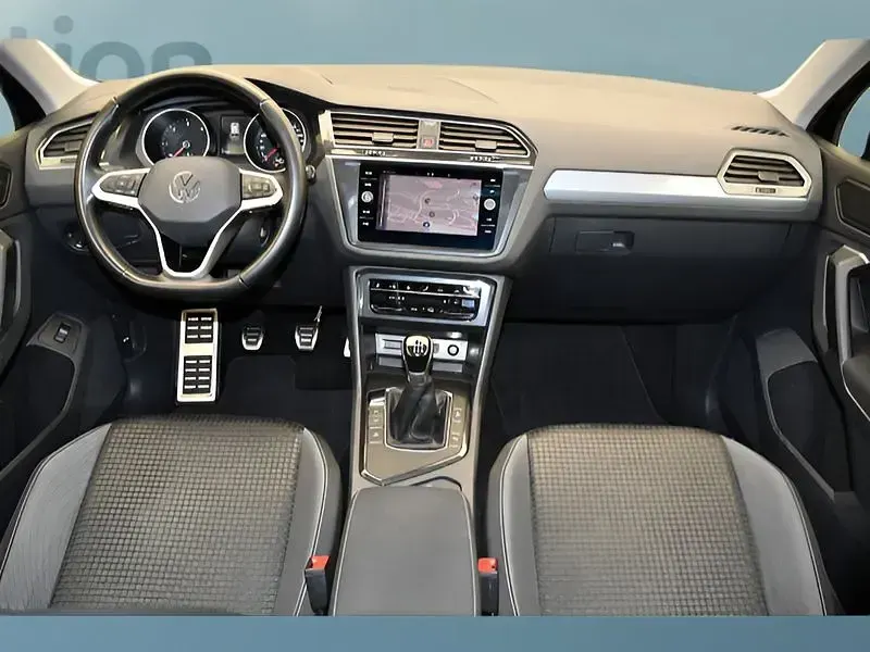 Gebraucht VW Tiguan 122 PS (89 kW) 2021 Schwarz SUV