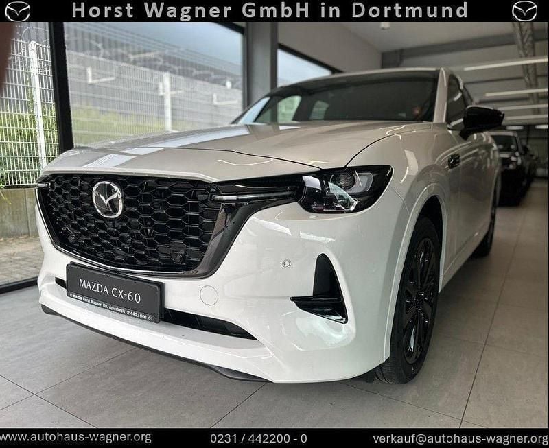 Weiß Neu 2025 Mazda CX-60 Homura-Line SUV | 51.490 € (Teuer) - Bild 1/4