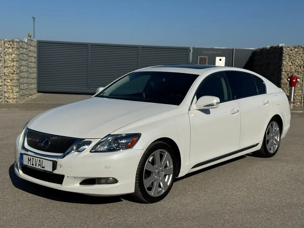 Gebraucht Lexus GS450H Luxury Line 345 PS (253 kW) 2008 Weiß Limousine