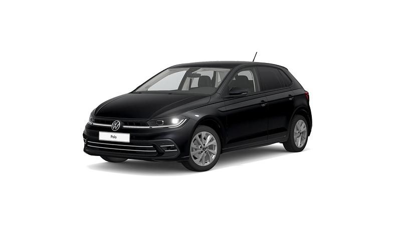 Gebraucht VW Polo Style 95 PS (69 kW) 2022 Schwarz Kleinwagen