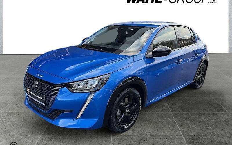 Blau Gebraucht 2022 Peugeot e-208 Allure Kleinwagen | 18.490 € (Fairer Preis) - Bild 1/4