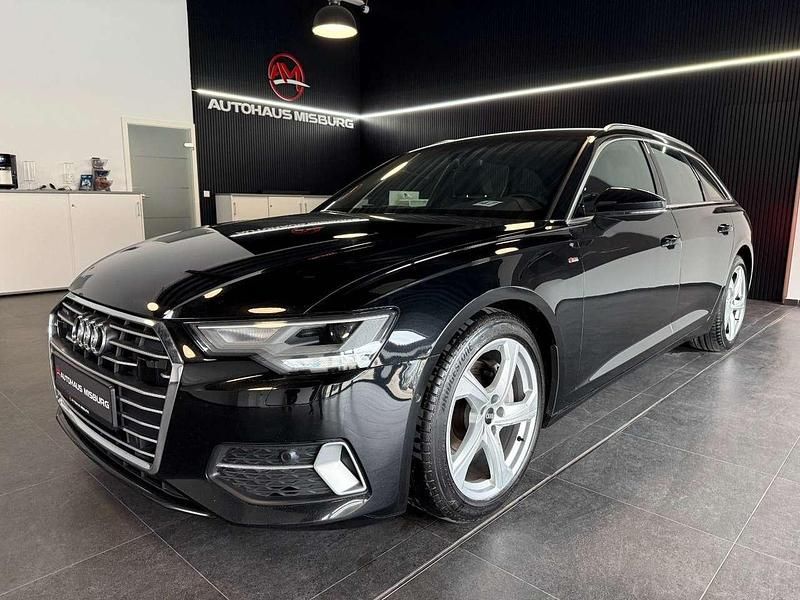 Mythosschwarz Gebraucht 2022 Audi A6 S-Line Kombi | 33.290 € (Fairer Preis) - Bild 1/4