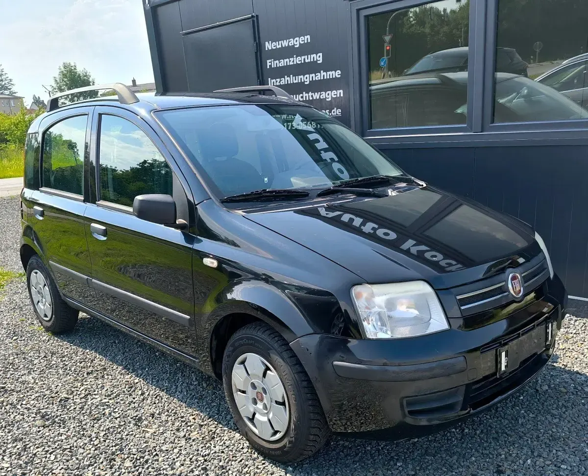 Gebraucht Fiat Panda Dynamic 60 PS (44 kW) 2009 Schwarz Kleinwagen