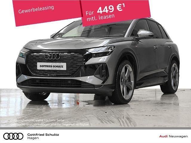 Taifungrau metallic Neu 2025 Audi Q4 e-tron Basis SUV | 69.790 € - Bild 1/4