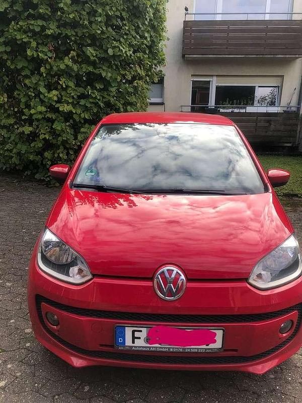 Rot Gebraucht 2013 VW up! Highline Kleinwagen | 3.099 € (Superpreis) - Bild 1/4