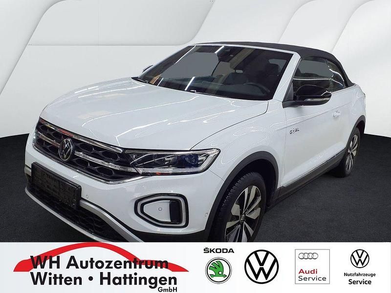 Pure white Gebraucht 2025 VW T-Roc Cabriolet Goal Cabrio | 27.990 € (Guter Preis) - Bild 1/3