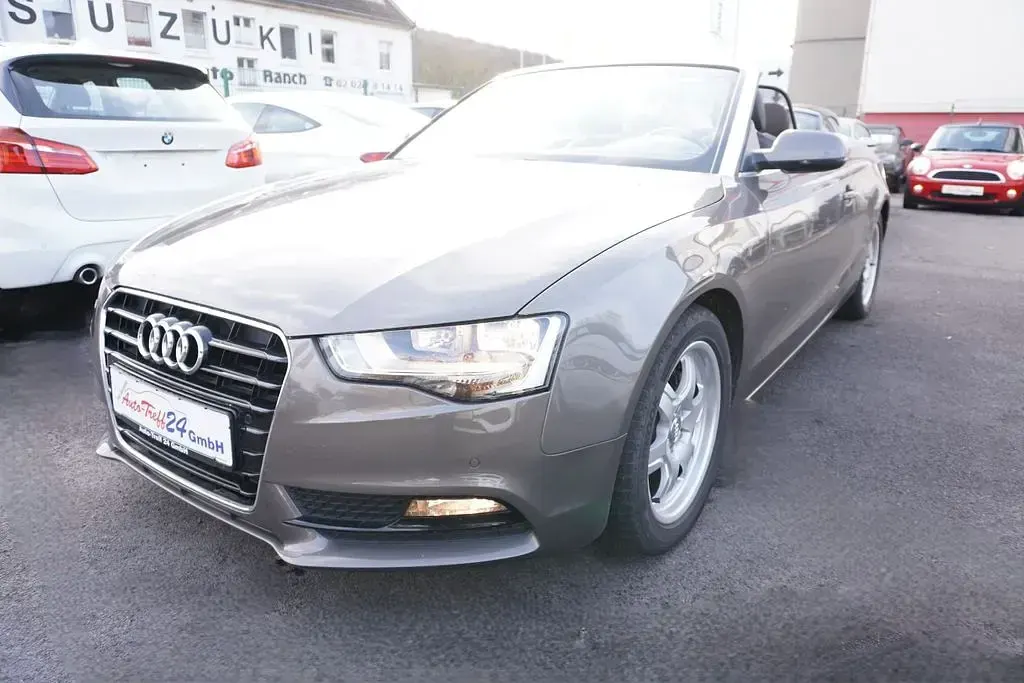Usata Audi A5 Cabriolet 170 CV (125 kW) 2015 Grigio Cabrio