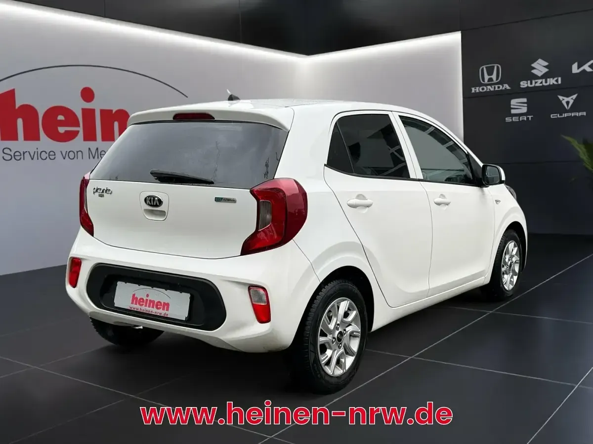 Gebraucht Kia Picanto DREAM-TEAM Edition 86 PS (63 kW) 2019 Weiß Kleinwagen