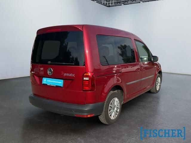 Gebraucht VW Caddy Trendline 102 PS (75 kW) 2020 Rot Van / Kleinbus